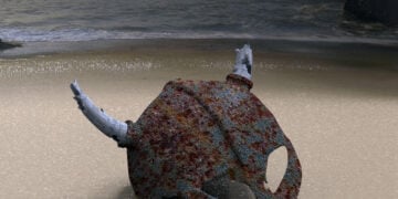 Viking artifacts that were frozen in time