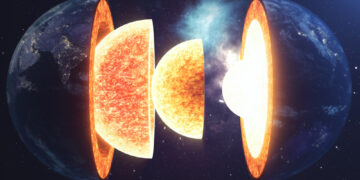 If the core of the earth cooled what would happen?