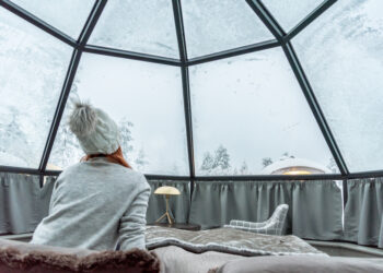 Spend a Night in an Igloo Under the Northern Lights