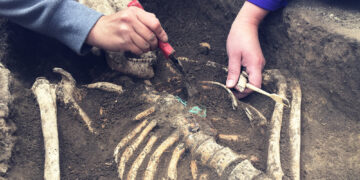 Ancient child grave discovered in France